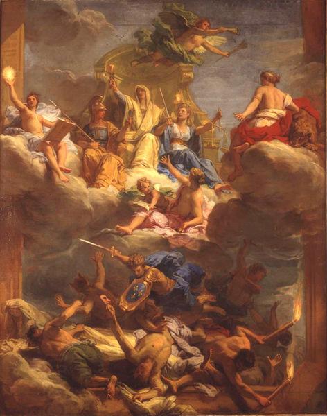 Jean-Baptiste Jouvenet The Triumph of Justice China oil painting art